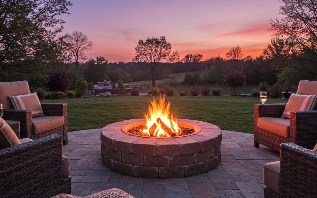The Benefits of Outdoor Fireplaces vs. Fire Pits for Tulsa Backyards