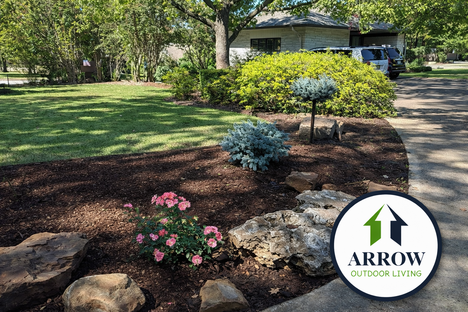 Front yard landscape