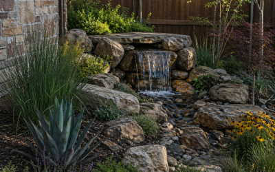Low-Maintenance Water Features for Oklahoma Yards: Disappearing Fountains and Pondless Waterfalls