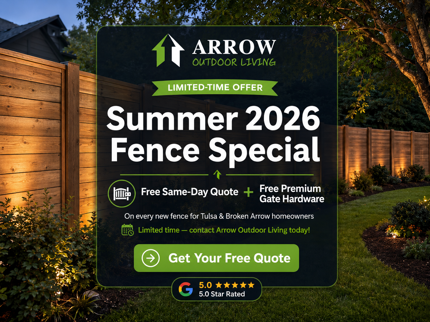 Summer Fence Special Summer Fence Special