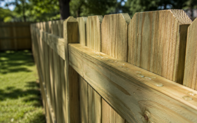 When Can You Stain a New Fence?